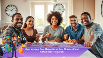 Cara Menjaga Pola Makan Sehat Saat Aktivitas Padat Sehari Hari Tetap Alami