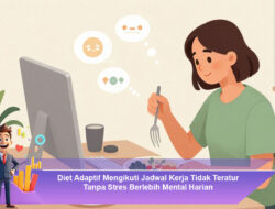 Diet Adaptif Mengikuti Jadwal Kerja Tidak Teratur Tanpa Stres Berlebih Mental Harian