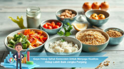 Gaya Hidup Sehat Konsisten Untuk Menjaga Kualitas Hidup Lebih Baik Jangka Panjang