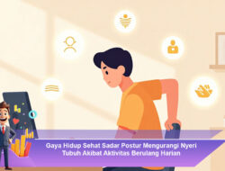 Gaya Hidup Sehat Sadar Postur Mengurangi Nyeri Tubuh Akibat Aktivitas Berulang Harian