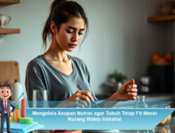 Mengelola Asupan Nutrisi agar Tubuh Tetap Fit Meski Kurang Waktu Istirahat