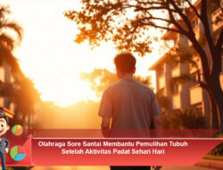 Olahraga Sore Santai Membantu Pemulihan Tubuh Setelah Aktivitas Padat Sehari Hari
