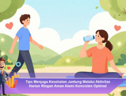 Tips Menjaga Kesehatan Jantung Melalui Aktivitas Harian Ringan Aman Alami Konsisten Optimal