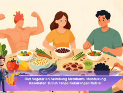 Diet Vegetarian Seimbang Membantu Mendukung Kesehatan Tubuh Tanpa Kekurangan Nutrisi