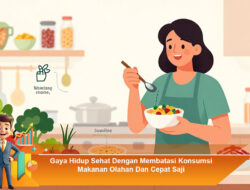 Gaya Hidup Sehat Dengan Membatasi Konsumsi Makanan Olahan dan Cepat Saji