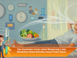 Tips Kesehatan Harian untuk Mengurangi Lelah Berlebihan Akibat Aktivitas Harian Padat Sehari
