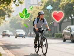 Manfaat Bersepeda ke Kantor bagi Lingkungan dan Kesehatan Jantung