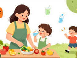 Cara Mengajari Anak Gaya Hidup Sehat Sejak Dini