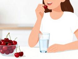 Cara Menurunkan Kadar Asam Urat dengan Konsumsi Buah Ceri dan Air Putih